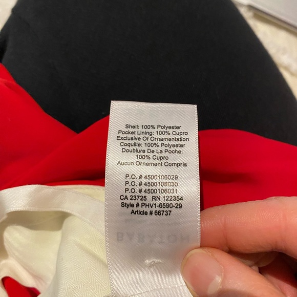 Aritzia babaton red Sadiki high waisted wide leg trouser - Picture 7 of 15